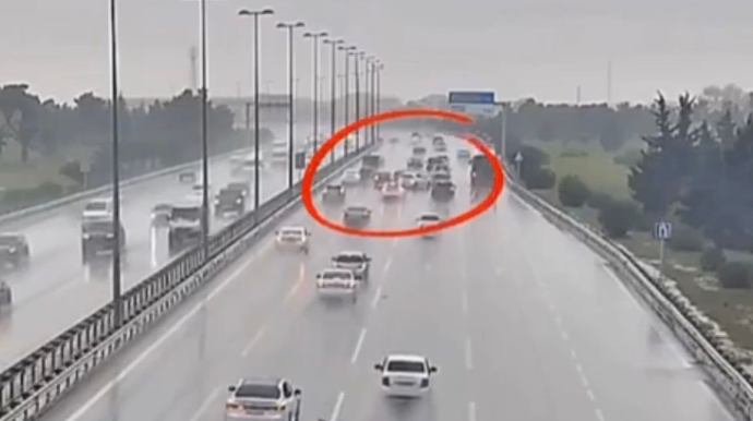 Технически неисправный автомобиль стал причиной аварии - ВИДЕО