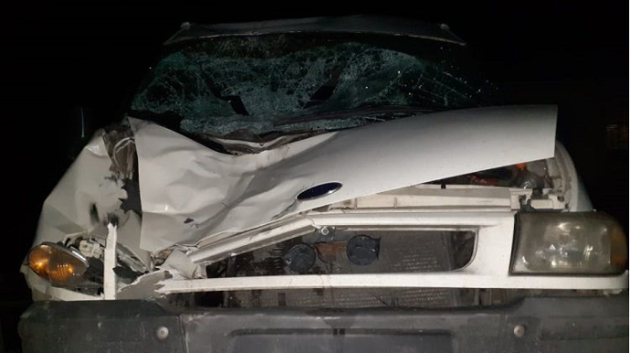 Balakəndə avtomobil atlını vuraraq öldürüb  - FOTO