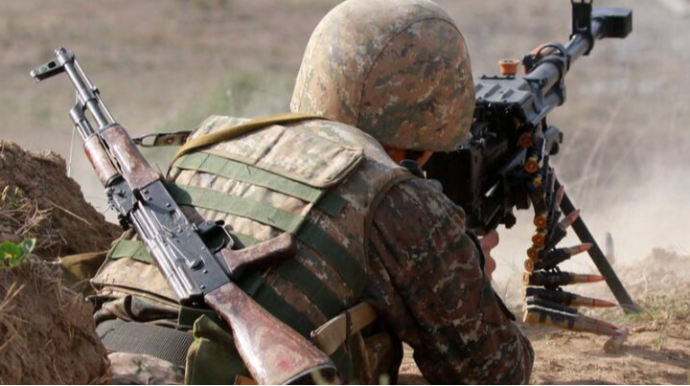 Ordumuzun mövqeləri yenidən atəşə tutulub 