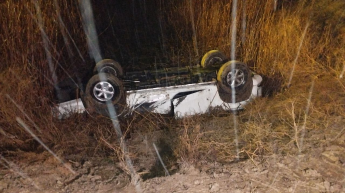 Kürdəmirdə avtomobil su kanalına düşdü: İki fermer öldü - FOTO