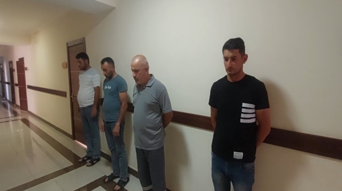 Goranboyda oğurluq etməkdə şübhəli bilinən dəstə üzvləri saxlanılıb   - FOTO