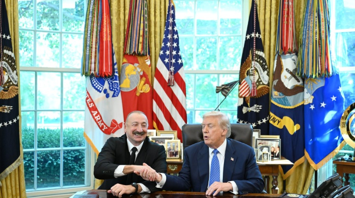 "Siz böyük lidersiniz" - Trampdan İlham Əliyevə 