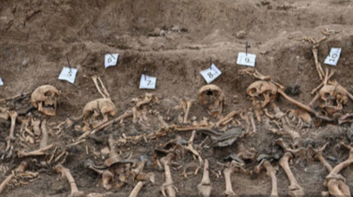 Hərbi prokuror azad olunmuş ərazilərdə aşkarlanmış kütləvi məzarlıqlara gedib 