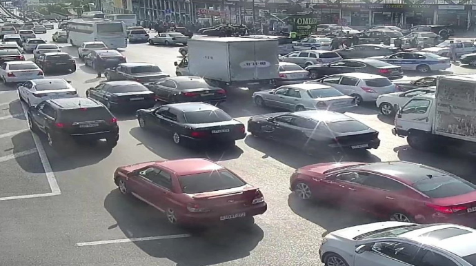 Bakıda bu yollarda sıxlıq var - SİYAHI 