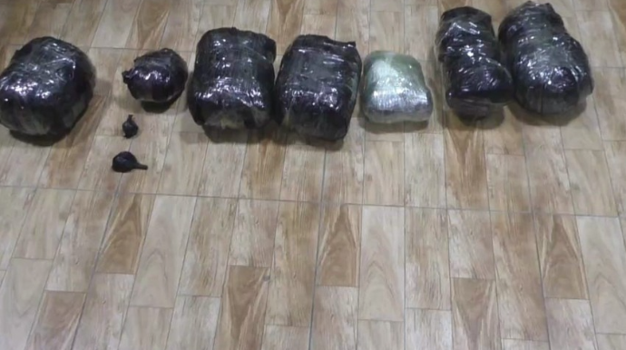 Masallı sakinindən 6 kiloqramdan artıq narkotik vasitə aşkarlanıb  - FOTO