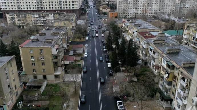 Həsən Məcidov küçəsində aparılan təmir işləri başa çatıb