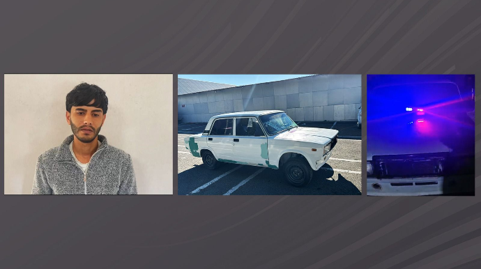 Maşına sayrışan işıqlar quraşdırıb avtoxuliqanlıq edən sürücü HƏBS EDİLDİ - VİDEO 