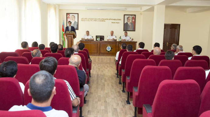 Sumqayıt Baş Gömrük İdarəsində sahibkarlarla görüş keçirilib  - FOTO