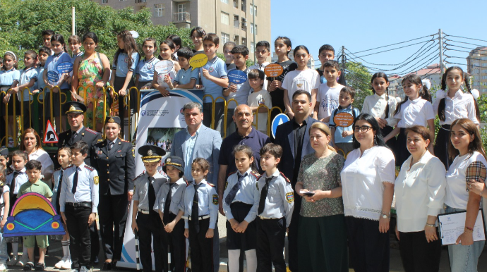 “Mən gələcəyəm”  - uşaqları yol qəzalarından qoruyaq  - FOTO - VİDEO