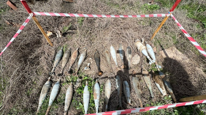 Qubadlı rayonunda sursat aşkar edilib  - FOTO