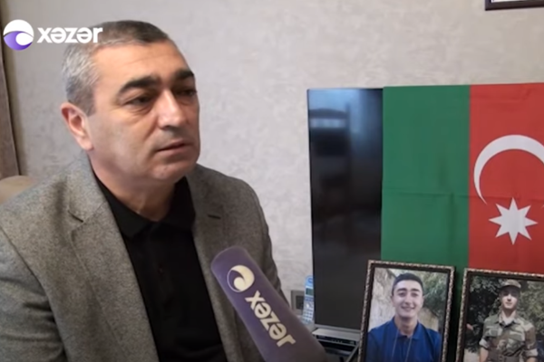Şəhid atası: Vətən darda olduğundan oğlum evdə otura bilməzdi - VİDEO 