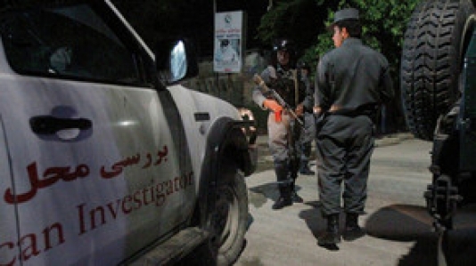 Partlayıcı dolu avtomobil partladıldı - Zirehli polis maşınının yaxınlığında