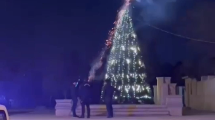 Lökbatanda partlayıcı vasitələrdən istifadə edənləri polis belə saxladı  - VİDEO