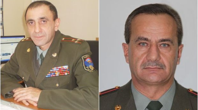 Ermənistan ordusunun iki generalı vəzifədən çıxarıldı   