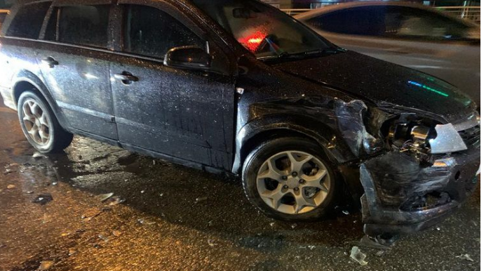 Ziya Bünyadov prospektində avtoqəza olub  - FOTO