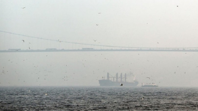 İstanbul boğazı gəmilər üçün ikitərəfli olaraq bağlandı 
