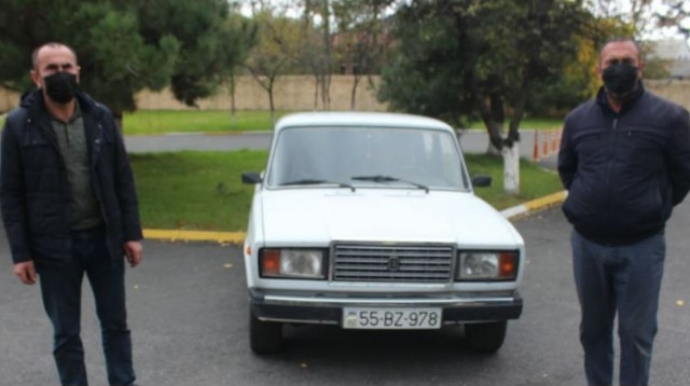 Qaxda qanunsuz ov edən şəxslər saxlanıldı  - FOTO