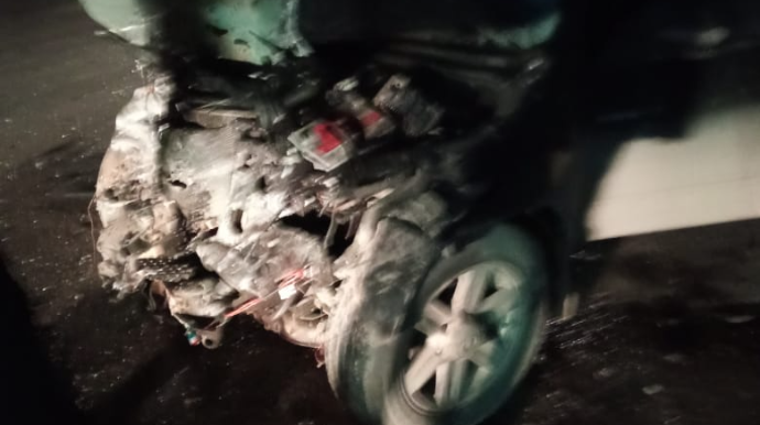 На автомагистрали Евлах-Барда столкнулись два легковых автомобиля, погибли два человека  - ФОТО