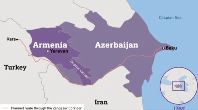 “Google Maps” Zəngəzur dəhlizini açdı – FOTO