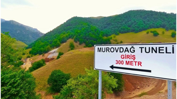 AAYDA:  "Murovdağ tunelinin 500 metrlik hissəsinin tikintisi yekunlaşmayıb"  - VİDEO