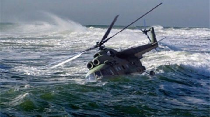 Rusiyada qəzaya uğrayan helikopter Ağ dənizə düşüb