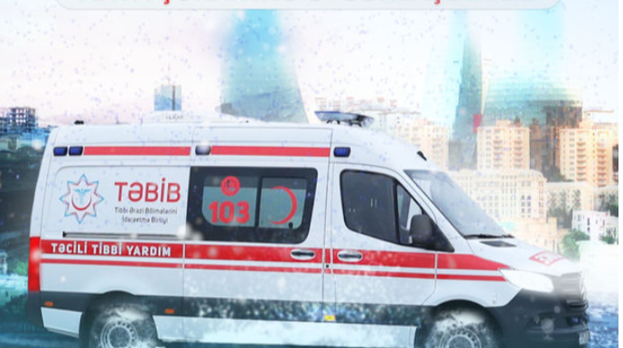 TƏBİB kəskin hava şəraiti ilə bağlı 6 ədəd sanitar avtomobili hazır vəziyyətə gətirdi 