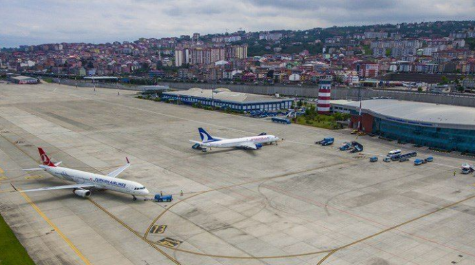 Türkiyənin Trabzon Beynəlxalq Hava Limanına gələn sərnişinlərin sayı 2 milyona çatıb