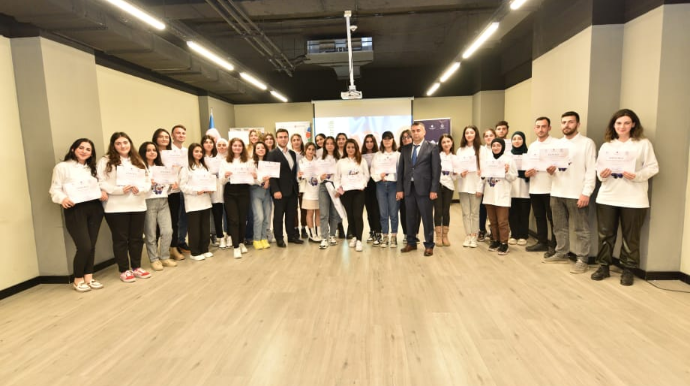 "Gənclər arasında vətənpərvərlik hissinin təşviqi və düzgün təbliği" layihəsi yekunlaşıb - FOTO