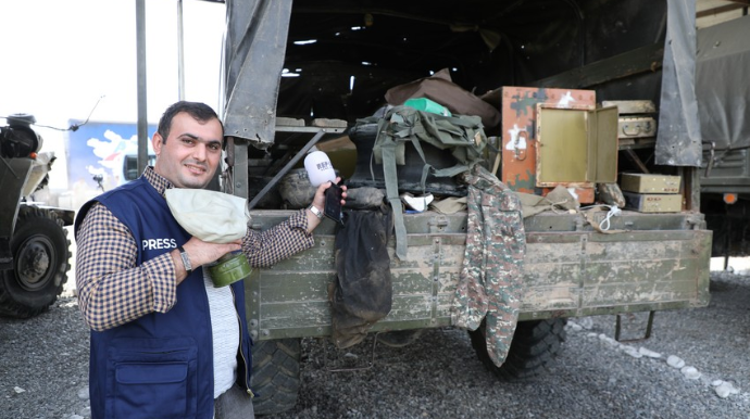 Ermənilər bu hərbi texnikaları qoyub qaçdılar   - FOTO