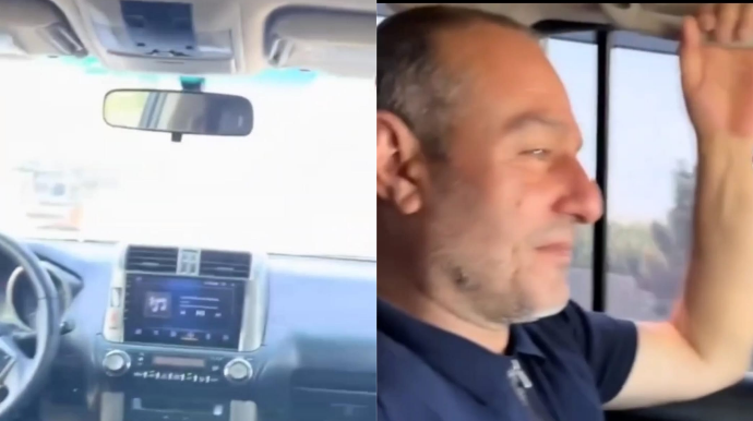 Bakıda içkili sürücü “ayıq sürücü” xidməti çağırmaq əvəzinə görün nə etdi – VİDEO 