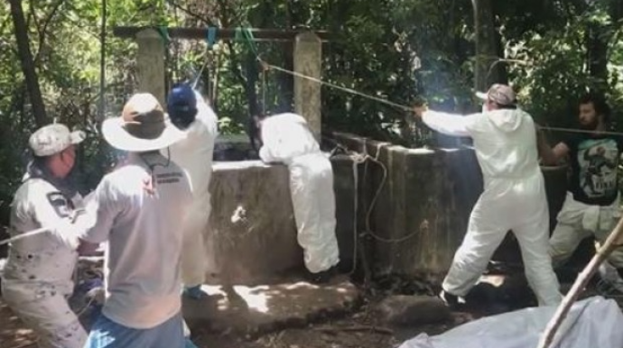 Artezian quyusundan 20 cəsəd çıxdı   - VİDEO