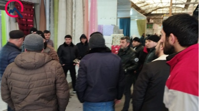 “Sədərək”də sahibkarlar etiraz edir  - FOTO