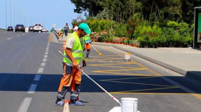 AAYDA sürücülərə müraciət edib:  Gecələr yollarda rənglənmə işi aparılacaq