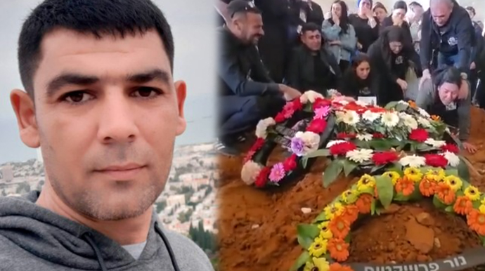 Amidin dəfnindən təsirli görüntülər - VİDEO