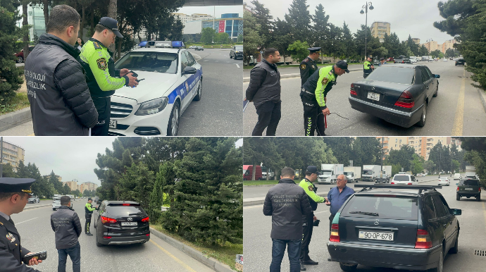 Xətaidə ətraf mühiti çirkləndirən sürücülərə xəbərdarlıq edildi; CƏRİMƏLƏR YAZILDI - VİDEO 