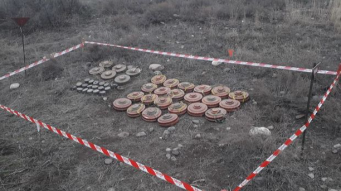 Qarabağda hərbi sursatlar, minalar aşkarlandı   - FOTO