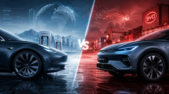 "BYD" bu dəfə də “Tesla”nı  qabaqladı