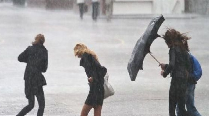 Bazar günü hava küləkli və yağmurlu olacaq