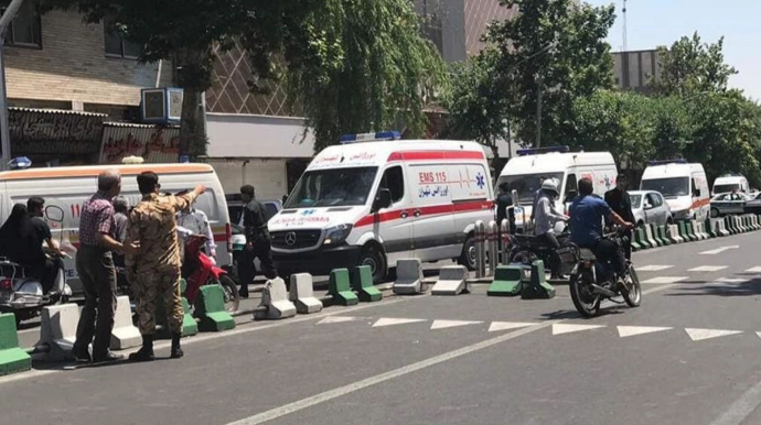 Polis bölməsinə hücum olub: ölənlər var 