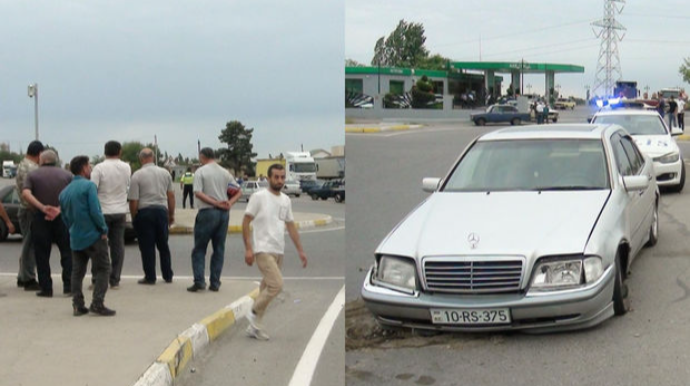 İmişlidə avtomobil piyadanı vuraraq öldürdü  - FOTO