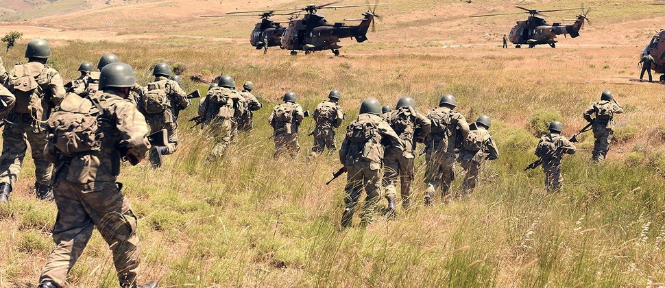 Sabahdan döyüş hazırlığı planına uyğun təlimlər başlayır