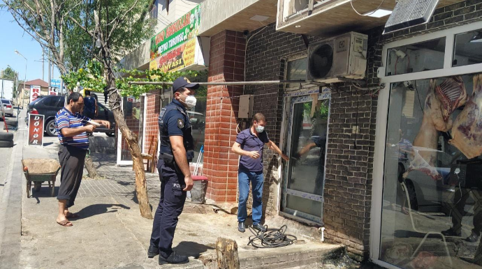 Polis qurbanlıq heyvanların satış yerlərində reyd keçirdi - FOTO 