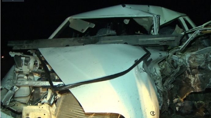 Şəmkirdə qəza olub, xəsarət alan var