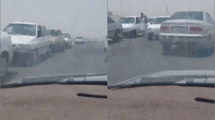 İranda insanlar yanacaq almaq üçün uzun növbələrdə gözləyir  - VİDEO