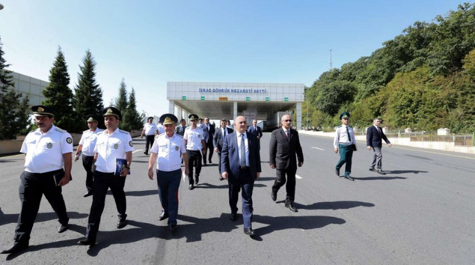 Şahin Bağırov “Mazımqara” gömrük postunda mövcud vəziyyətlə tanış olub  - FOTO