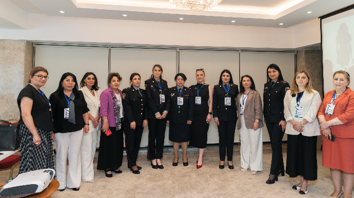 DİN qadınlara qarşı zorakılıq halları barədə konfrans keçirdi - FOTO - VİDEO