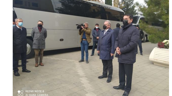 Хикмет Гаджиев и представители дипкорпуса находятся в Тертере  - ФОТО