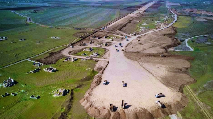 Jurnalistlər Füzuli Beynəlxalq Hava Limanında tikinti işlərinin gedişi ilə tanış olacaq  - FOTO