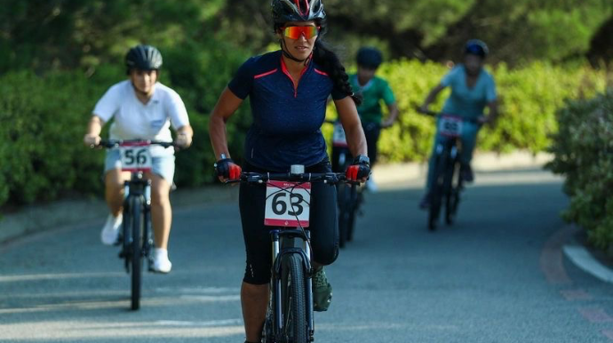 Dövlət qurumlarının əməkdaşları arasında velosiped yarışı keçirildi - FOTO