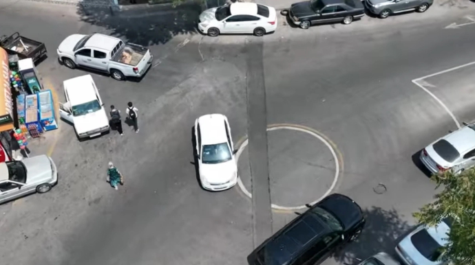 Qəzanın qaçılmaz olduğu dairə - VİDEO 